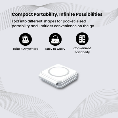 POWERPOD 3-in-1 Foldable Wireless Charging Station