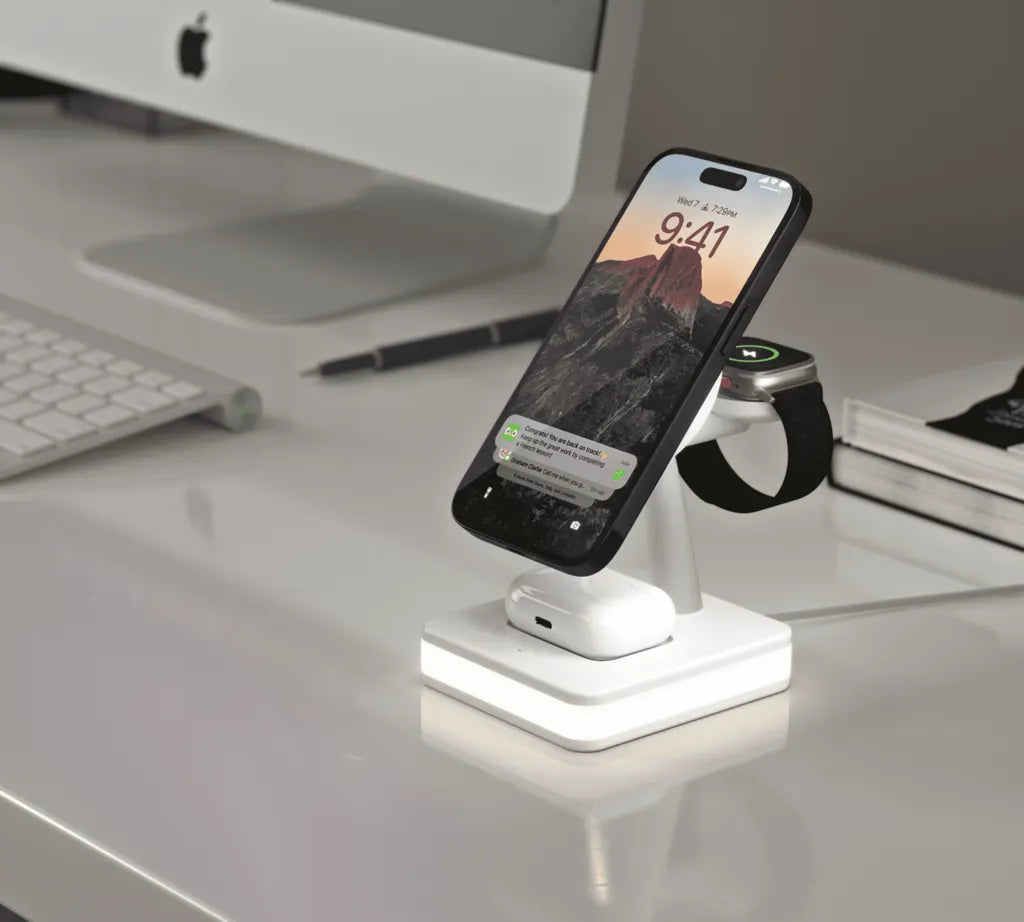 POWERQUAD 4-in-1 Wireless Charging Station