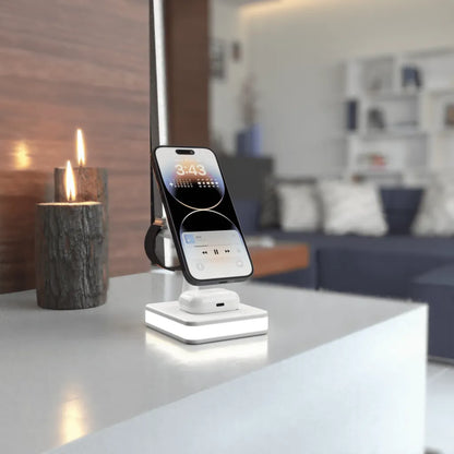 POWERQUAD 4-in-1 Wireless Charging Station